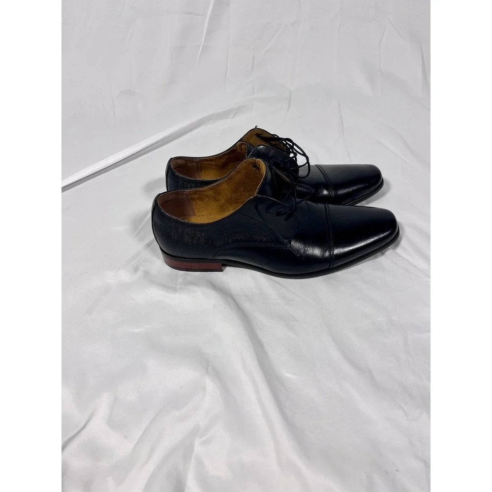 Florsheim Postino Cap Oxford - Men's Black Sz 9